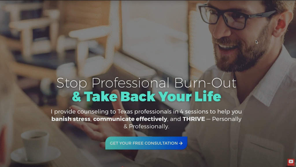 Website analytics showing improved conversions